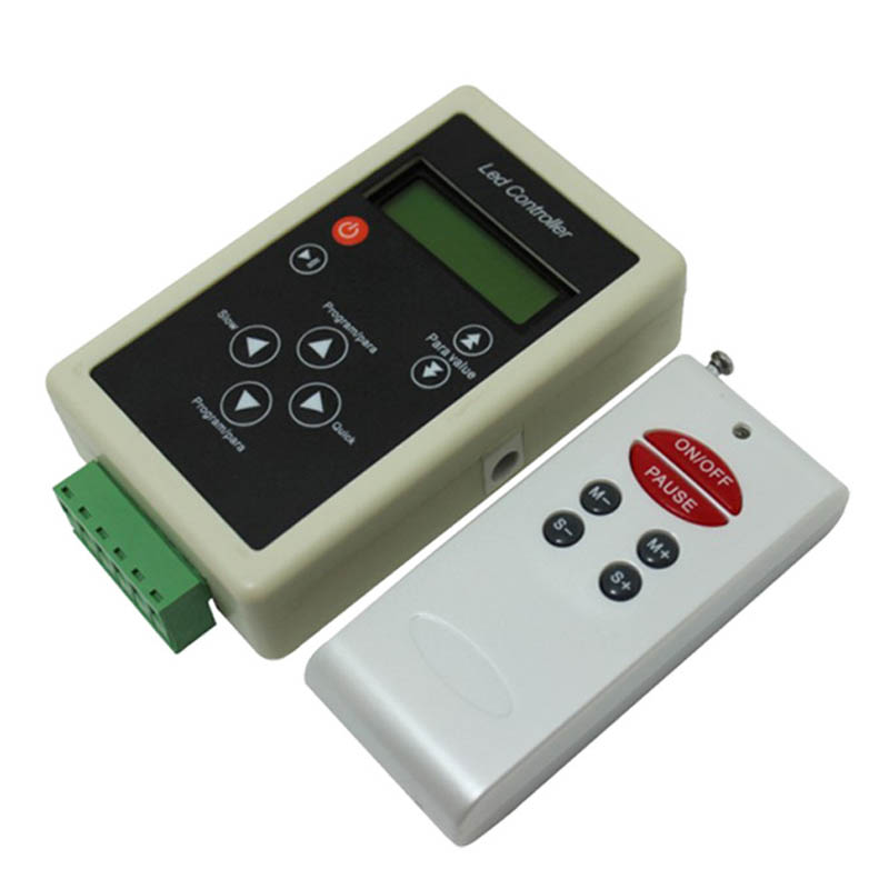 HC100 DC5-24V LED Upgraded SPI Symphony Controller, LED RF Remote Control Dimmer